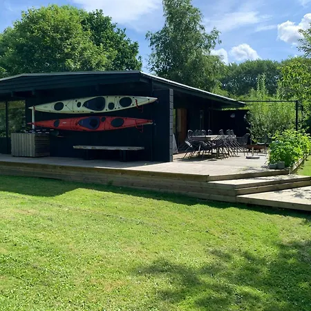 Nature Plot With Stream By Lohals Beach *