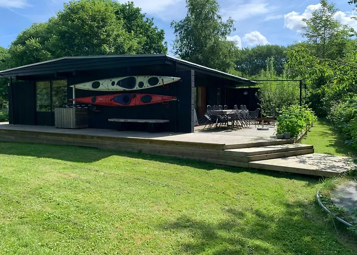 Nature Plot With Stream By Lohals Beach *