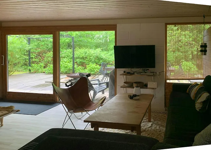 Nature Plot With Stream By Lohals Beach *